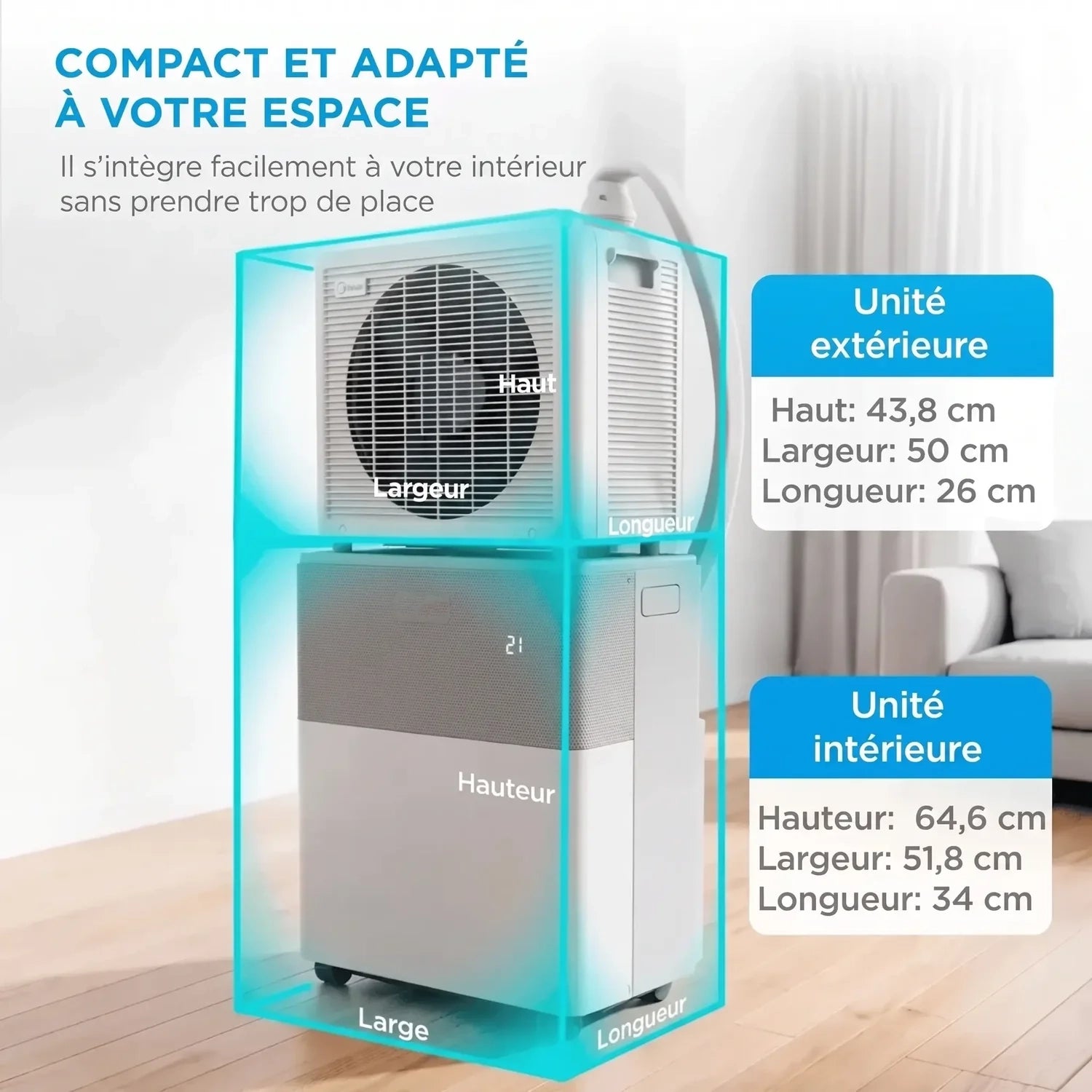 Climatiseur PortaSplit 4en1