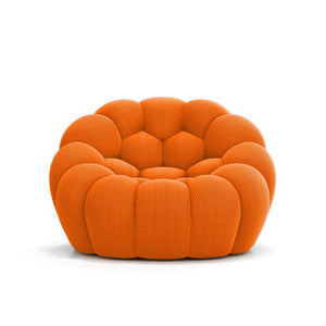 Orange 3D Fabric