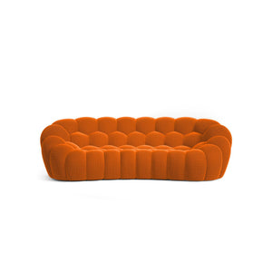 Orange 3D Fabric