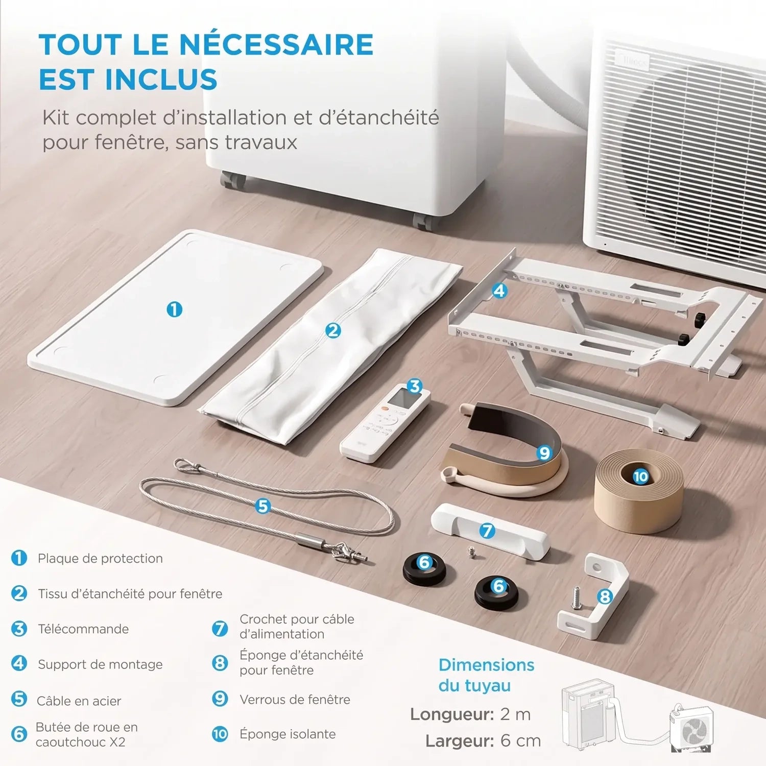 Climatiseur PortaSplit 4en1