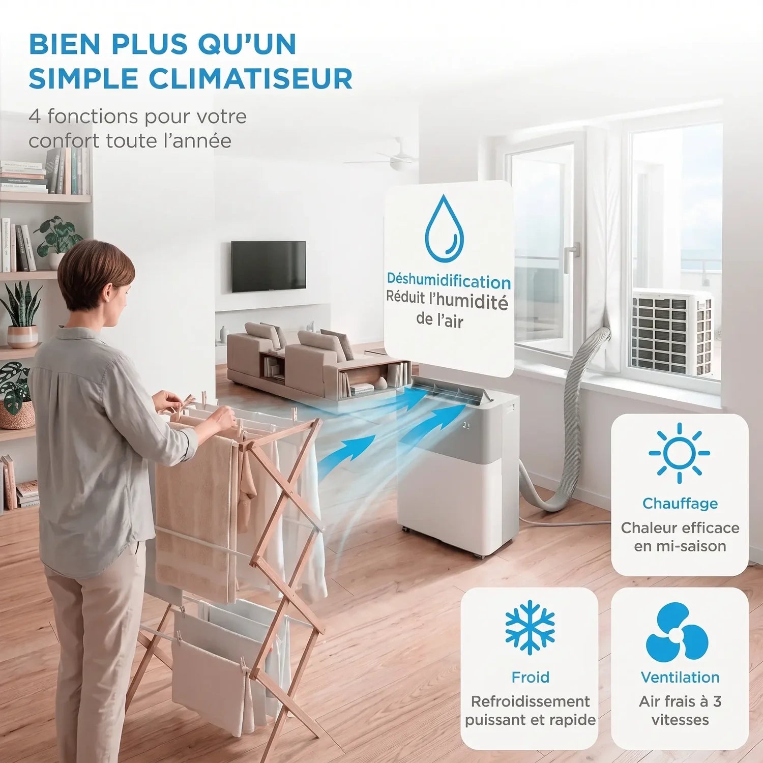 Climatiseur PortaSplit 4en1
